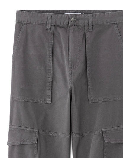 Celio_Grey_Baggy Cargo Pants 100% Cotton_MOBAGO_GREY_08