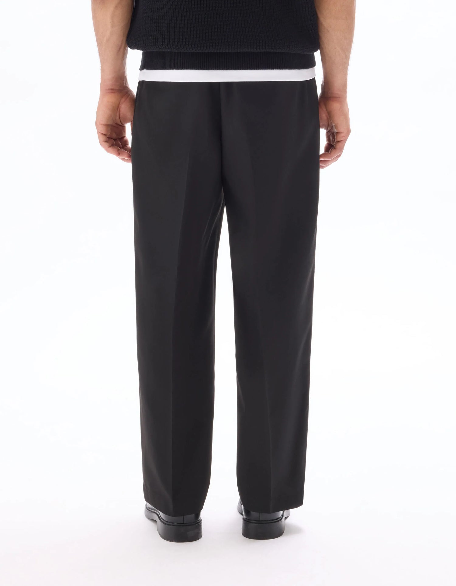 Celio_Black_24H Baggy Loose Pants_MOBIG_BLACK_03