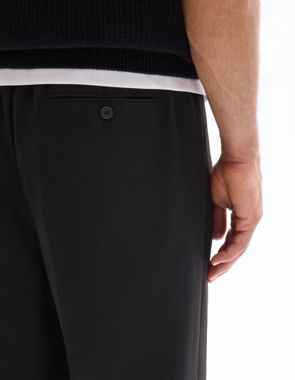 Celio_Black_24H Baggy Loose Pants_MOBIG_BLACK_05