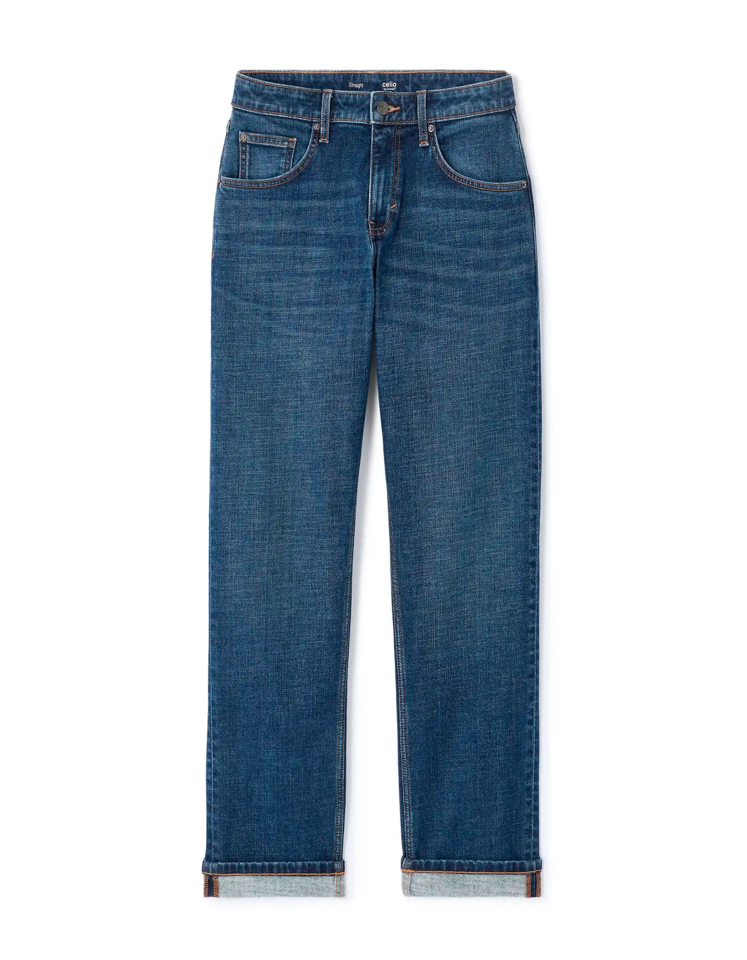 Celio_Double Stone_Thermolite Straight Stretch Cotton Jeans_MOBRUSH_DOUBLE STONE_02