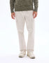 Celio_Ecru_Straight Stretch Cotton Cargo Pants_MOCADROI_ECRU_01