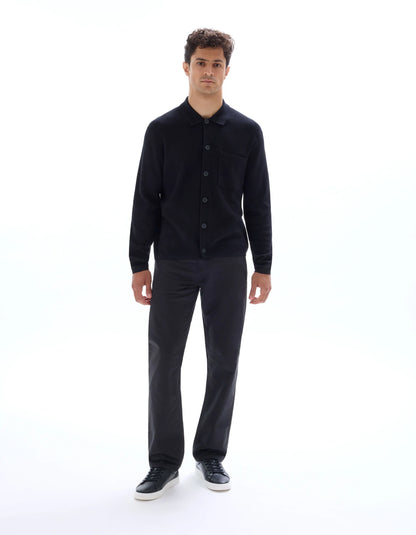 Celio_Noir_5-Pocket Straight Stretch Cotton Pants_MOFIVE_NOIR_01