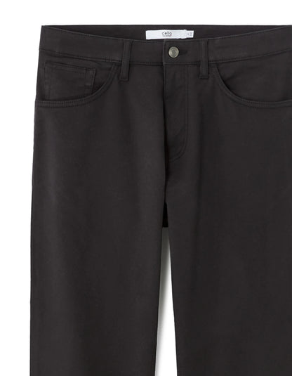 Celio_Noir_5-Pocket Straight Stretch Cotton Pants_MOFIVE_NOIR_06