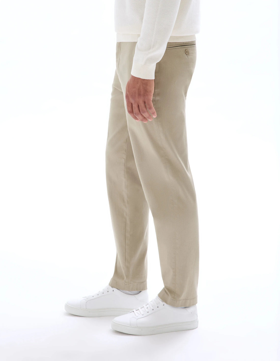 Celio_Beige Clair_Slim Powerflex Stretch Cotton Chino Pants_MOFRENCHIE_BEIGE CLAIR_02