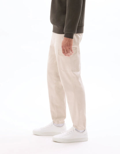 Celio_Beige Clair_Stretch Cotton Straight Cargo Pants_MOGO_BEIGE CLAIR_04