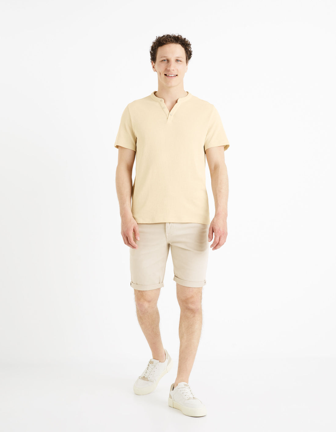 5 Pockets Stretch Cotton Bermuda Shorts_03