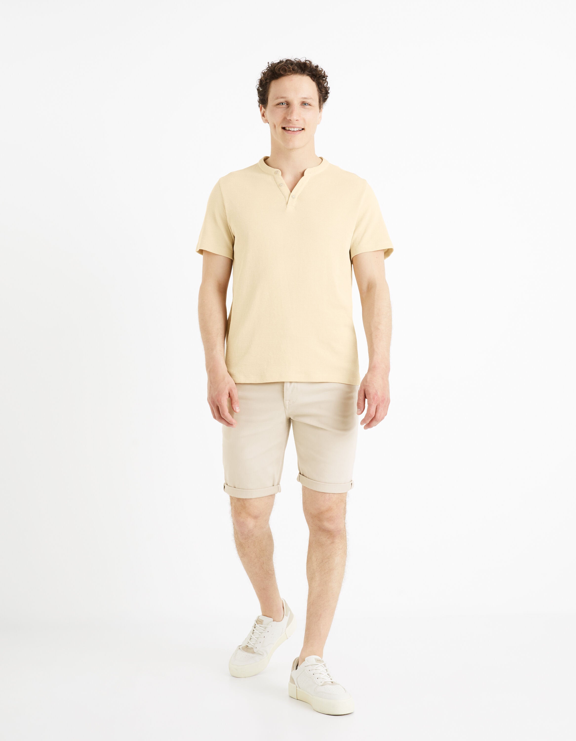 5 Pockets Stretch Cotton Bermuda Shorts_03