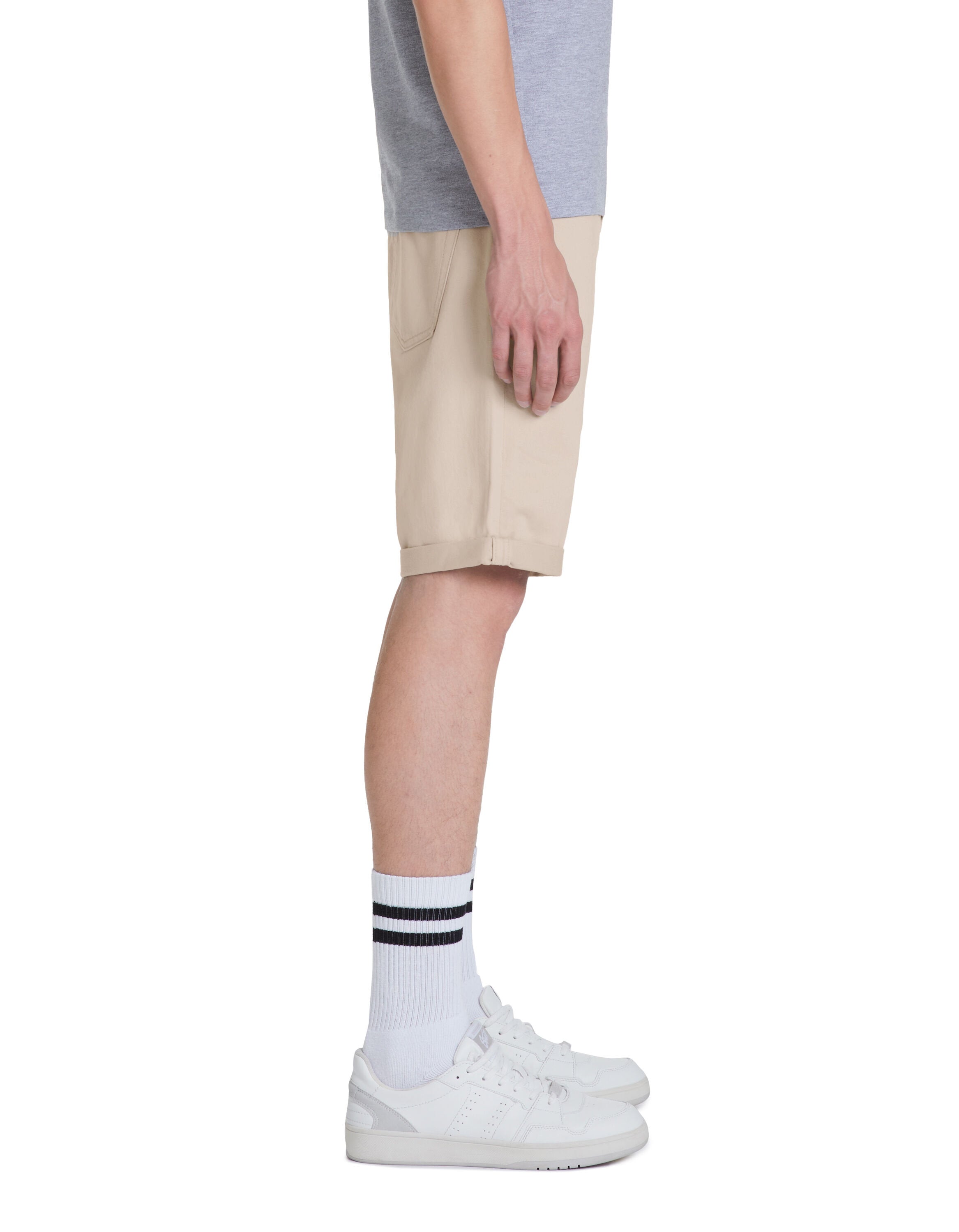 5 Pockets Stretch Cotton Bermuda Shorts_05