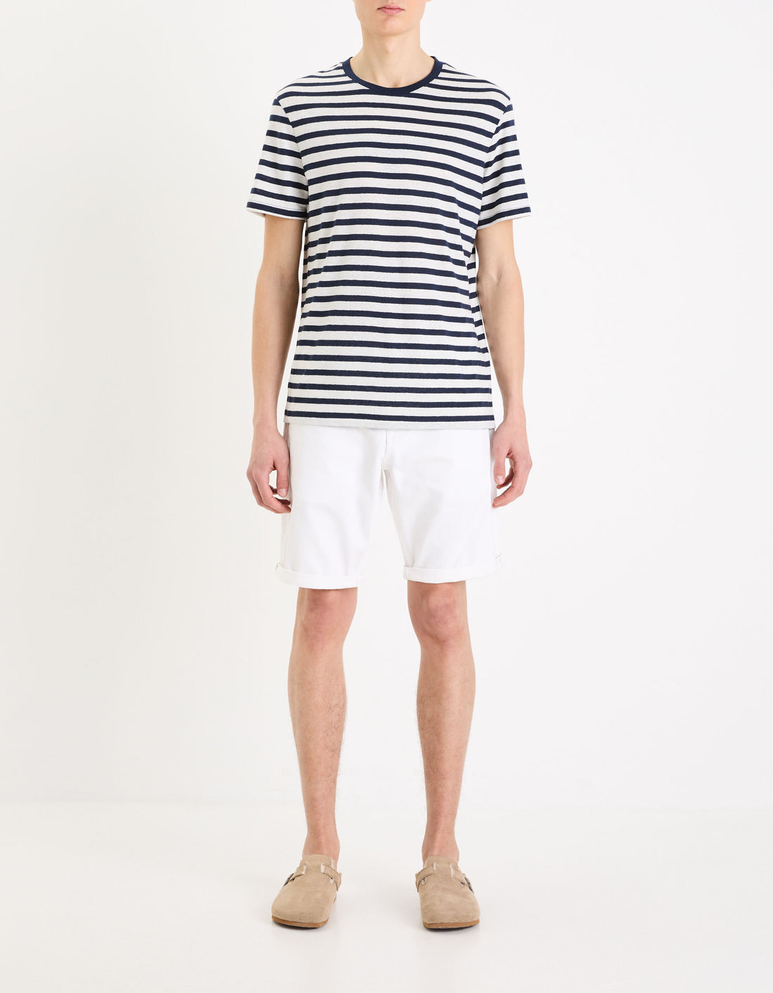 5 Pockets Stretch Cotton Bermuda Shorts_03