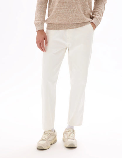 Celio_Ecru_Relaxed Jeans 100% Cotton_MORELAX_ECRU_02