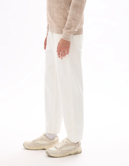 Celio_Ecru_Relaxed Jeans 100% Cotton_MORELAX_ECRU_04