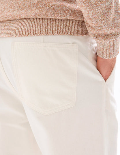 Celio_Ecru_Relaxed Jeans 100% Cotton_MORELAX_ECRU_05