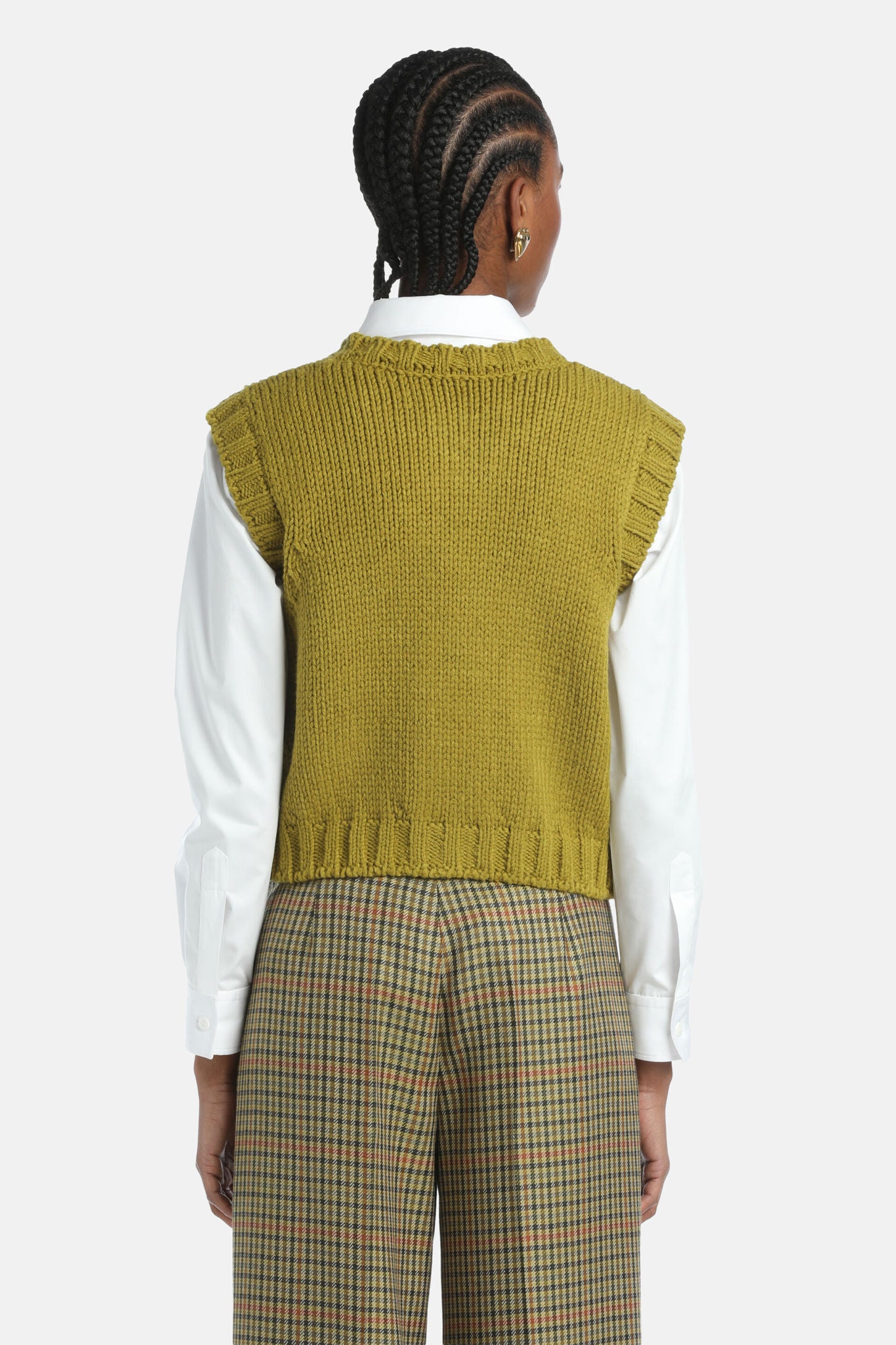 Luisa Spagnoli_Verde_Motoria - Knit Vest_MOTORIA_0563_02