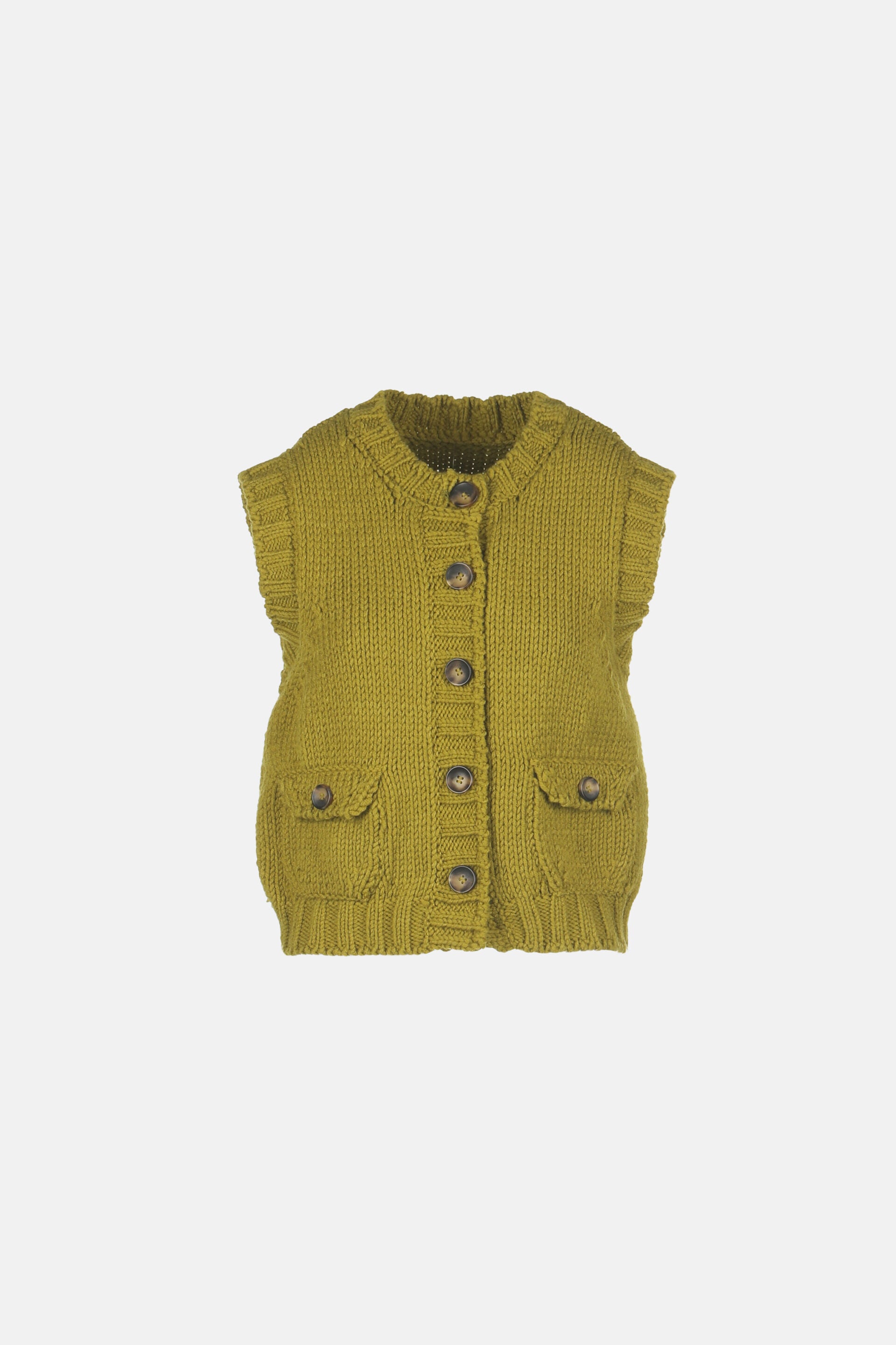 Luisa Spagnoli_Verde_Motoria - Knit Vest_MOTORIA_0563_05