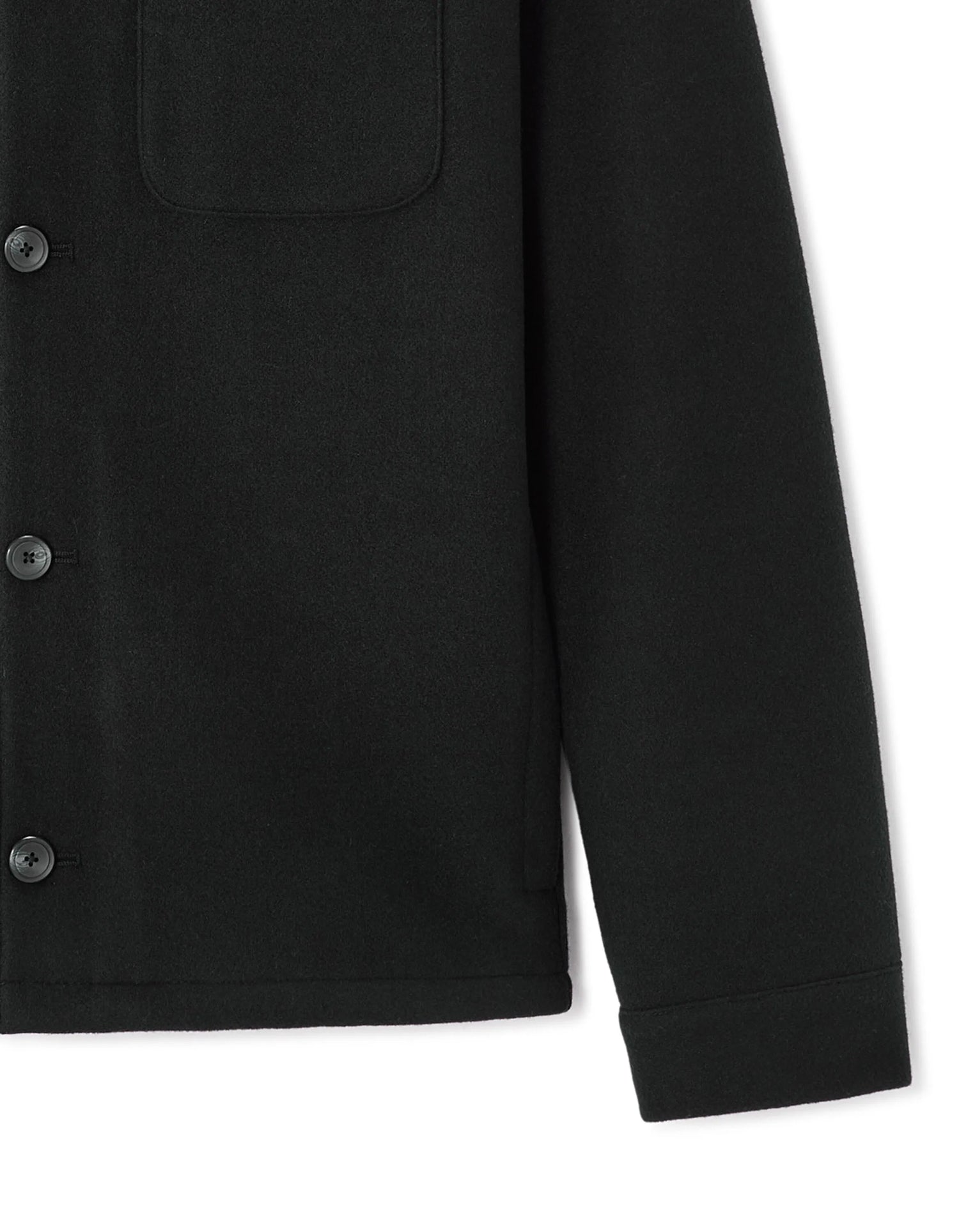 Celio_Black_Unlined Mesh Jacket - Black_MUBIAISHRT_BLACK_06