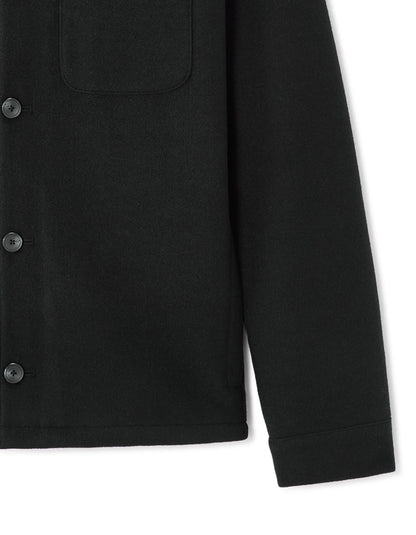 Celio_Black_Unlined Mesh Jacket - Black_MUBIAISHRT_BLACK_06