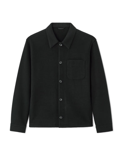 Celio_Black_Unlined Mesh Jacket - Black_MUBIAISHRT_BLACK_07