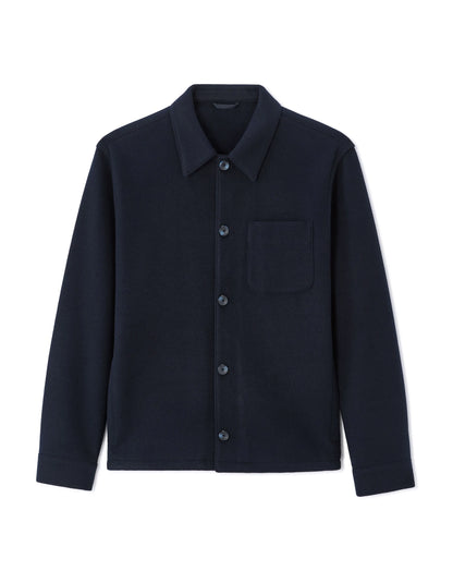 Celio_Dark Navy_Unlined Knitted Jacket_MUBIAISHRT_DARK NAVY_07
