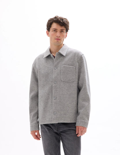 Celio_Heather Grey_Unlined Mesh Jacket_MUBIAISHRT_HEATHER GREY_02
