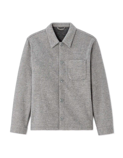 Celio_Heather Grey_Unlined Mesh Jacket_MUBIAISHRT_HEATHER GREY_07