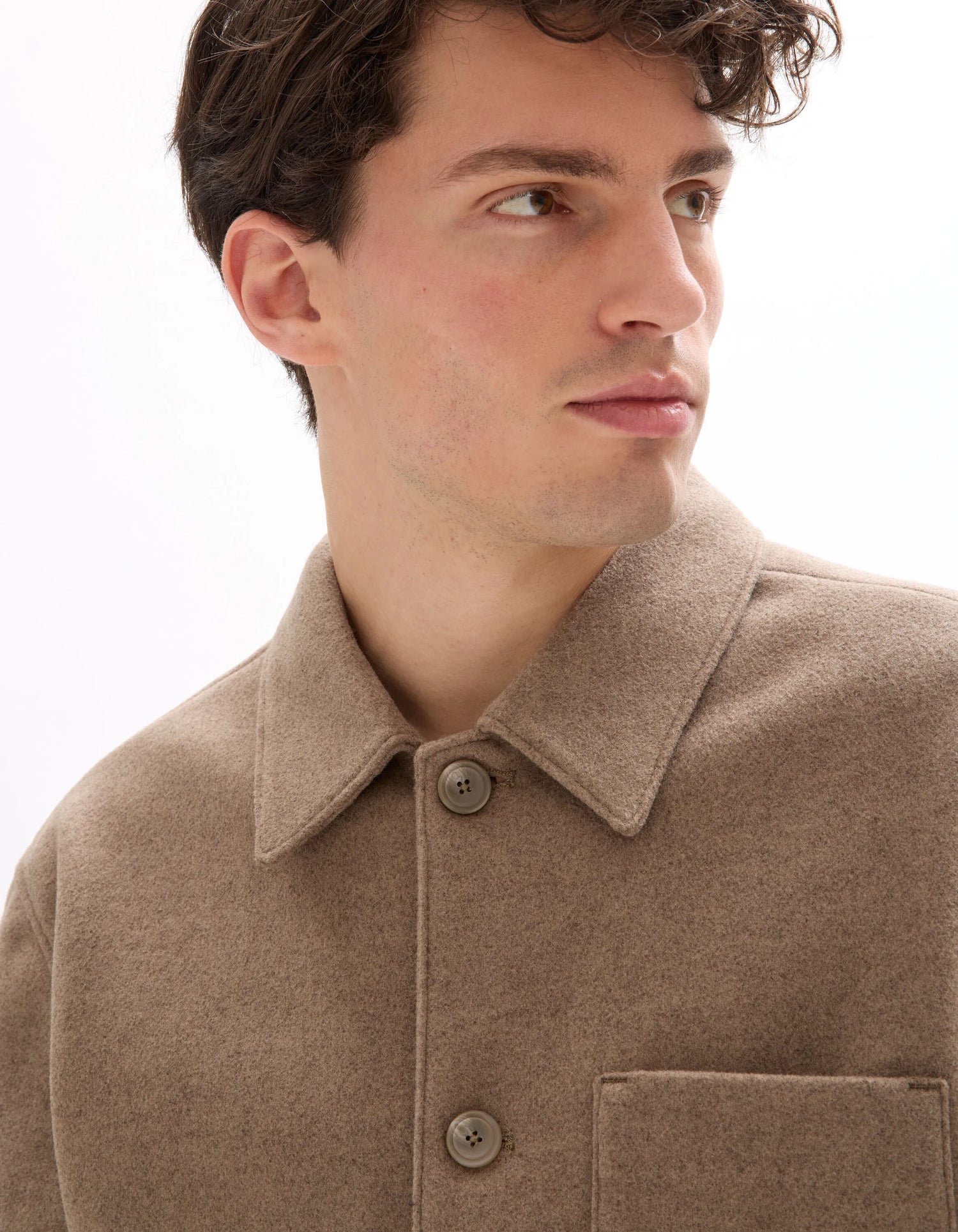 Celio_Brown_Unlined Knitted Jacket - Light Brown_MUBIAISHRT_LIGHT BROWN_04