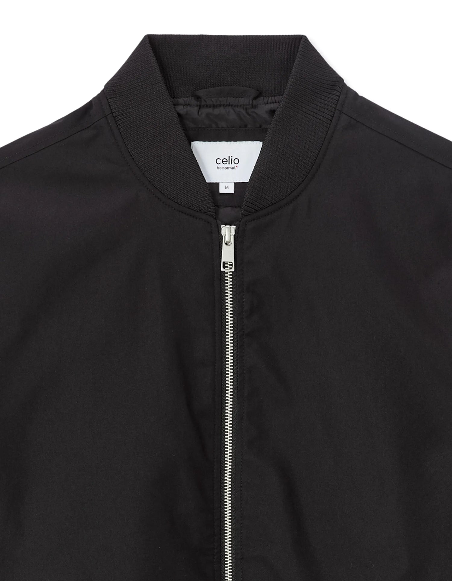 Celio_Black_Lightweight Bomber Jacket_MUBLUZ_BLACK_06