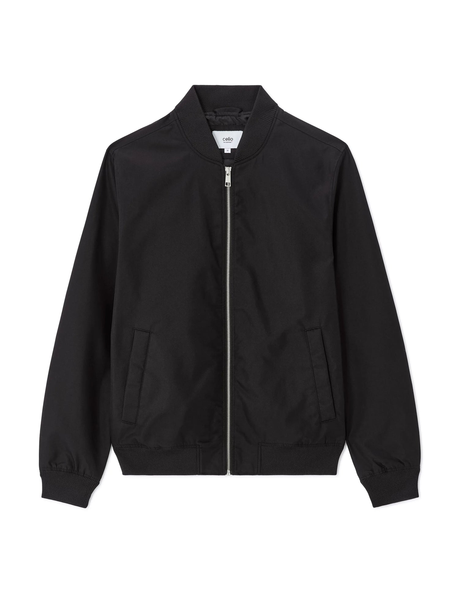 Celio_Black_Lightweight Bomber Jacket_MUBLUZ_BLACK_08