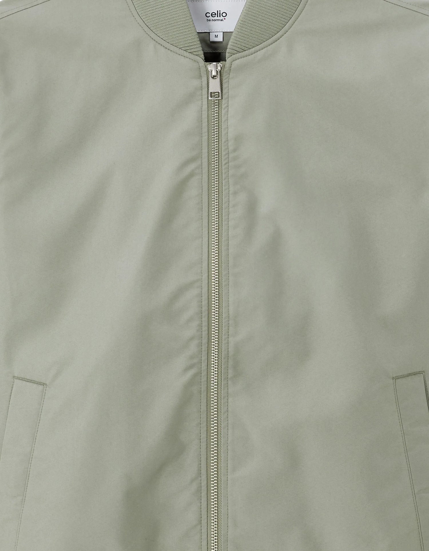 Celio_Light Khaki 01_Lightweight Bomber Jacket_MUBLUZ_LIGHT KHAKI 01_06
