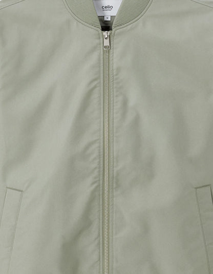 Celio_Light Khaki 01_Lightweight Bomber Jacket_MUBLUZ_LIGHT KHAKI 01_06