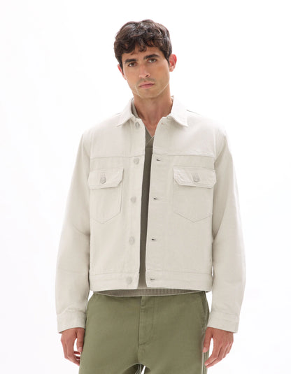 Celio_Ecru_Denim Jacket_MUDENIM_ECRU_02