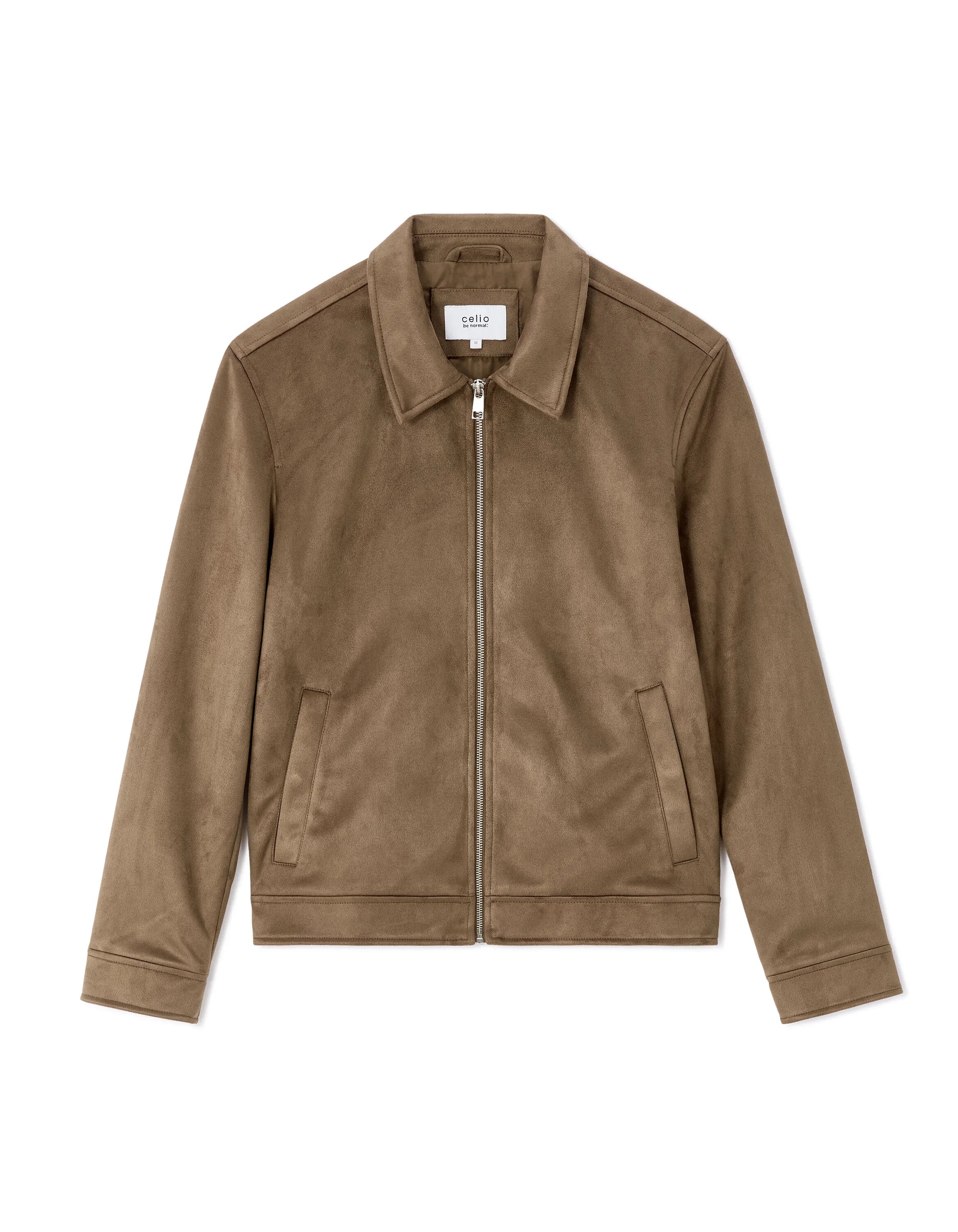 Celio_Camel_Faux Suede Jacket_MUFASTER_CAMEL_08