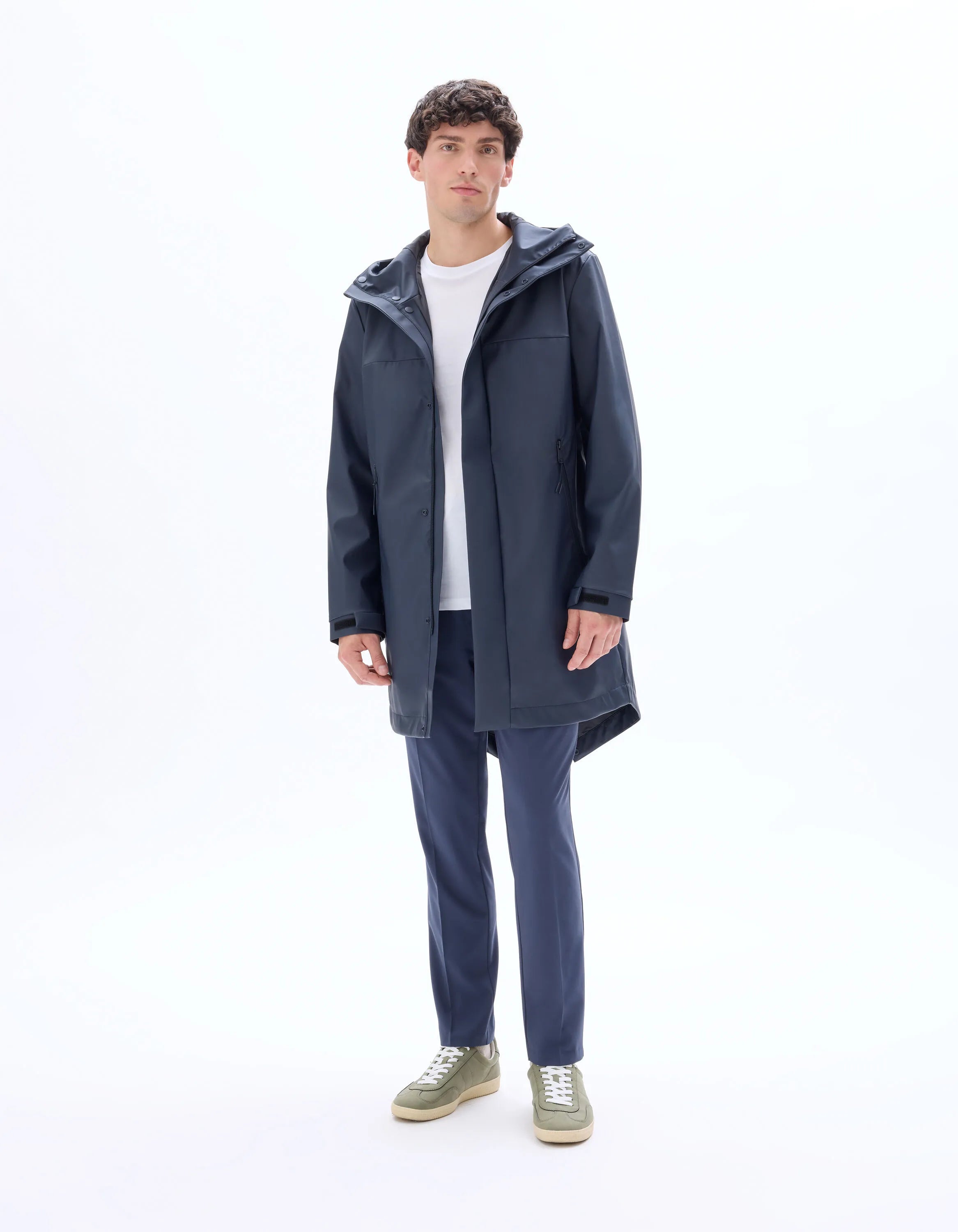Celio_Dark Navy_Rubber Parka_MUFISH_DARK NAVY_01