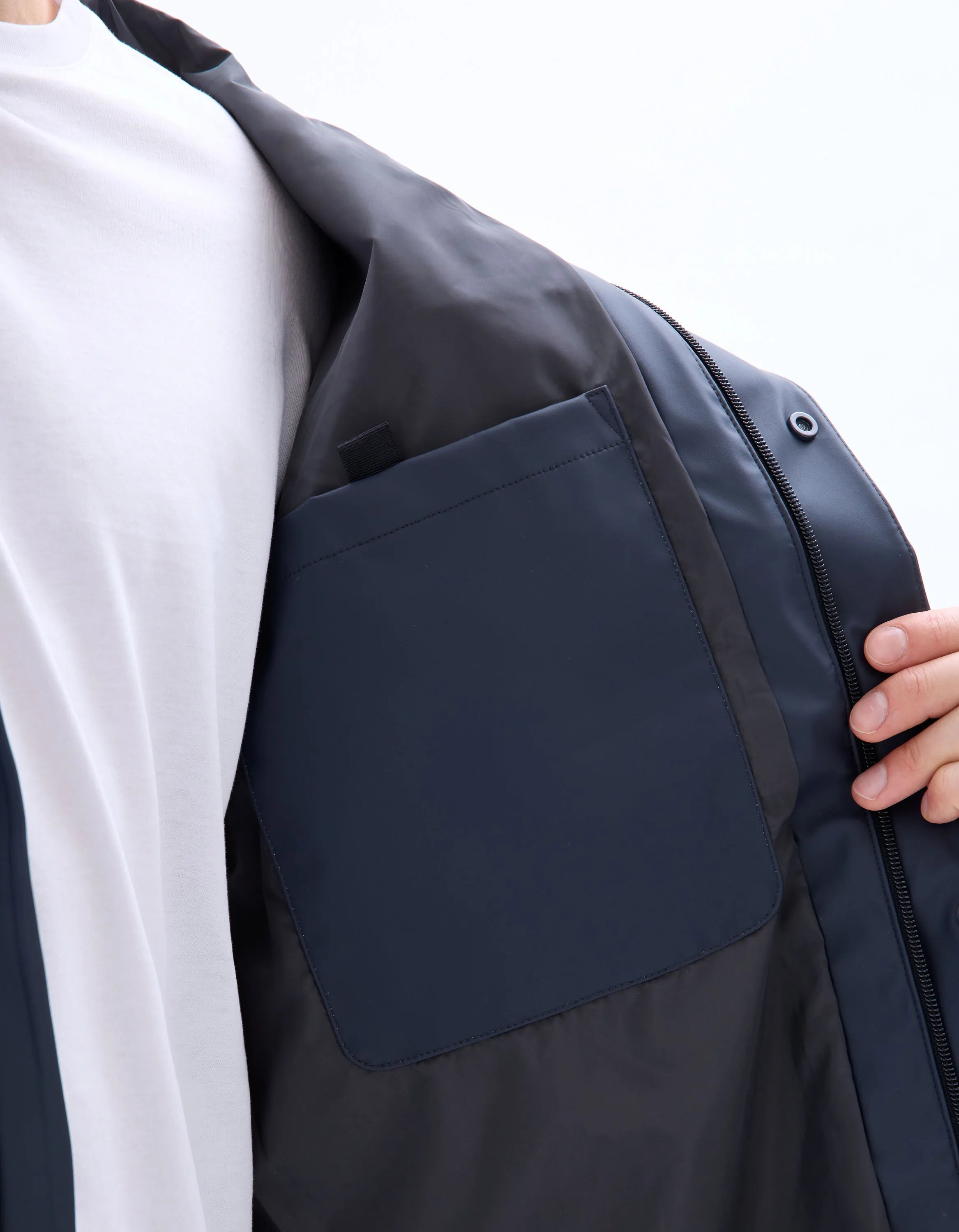 Celio_Dark Navy_Rubber Parka_MUFISH_DARK NAVY_05