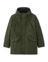 Celio_Green_Water-Repellent Hooded Parka - Khaki_MUGRID_KAKI_01