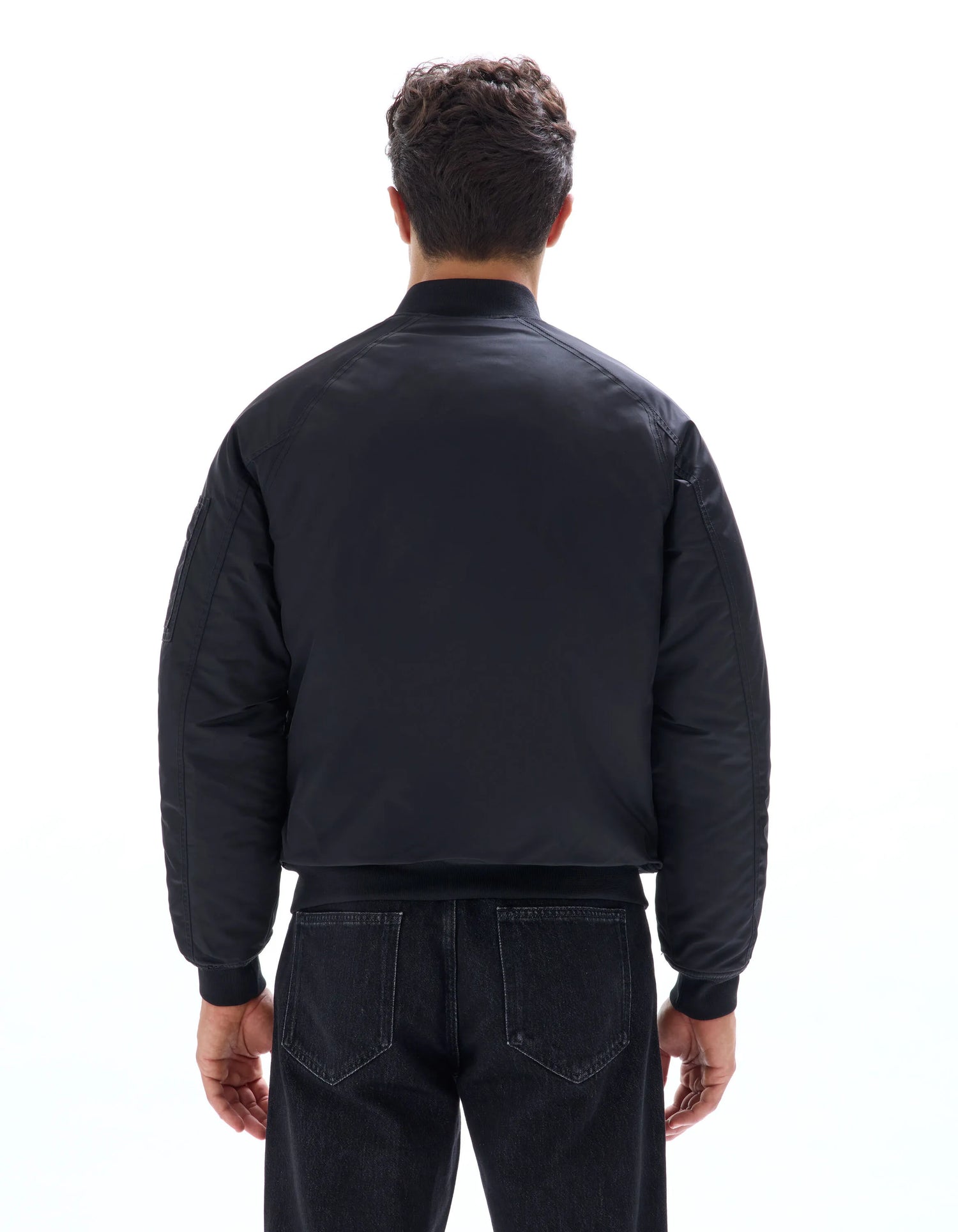 Celio_Black_Quilted Bomber Jacket_MUJAMES_BLACK_03