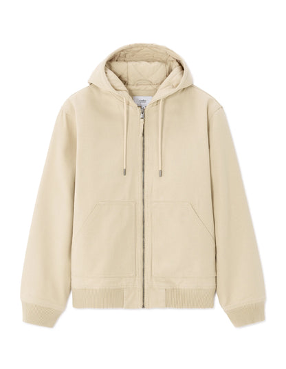 Celio_Beige_Hooded Jacket_MULEAG2_BEIGE_08