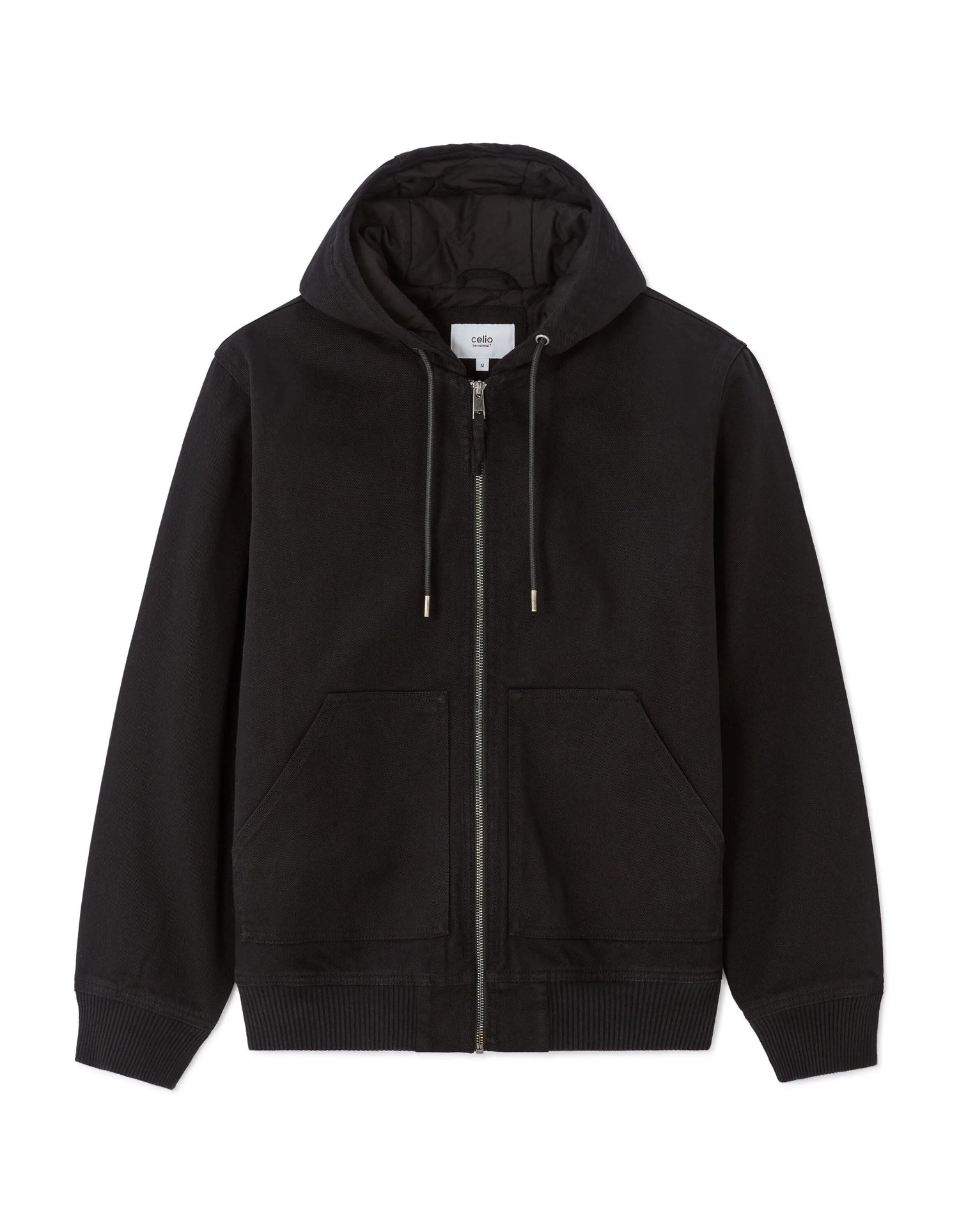Celio_Faded Black_Hooded Jacket_MULEAG2_FADED BLACK_08