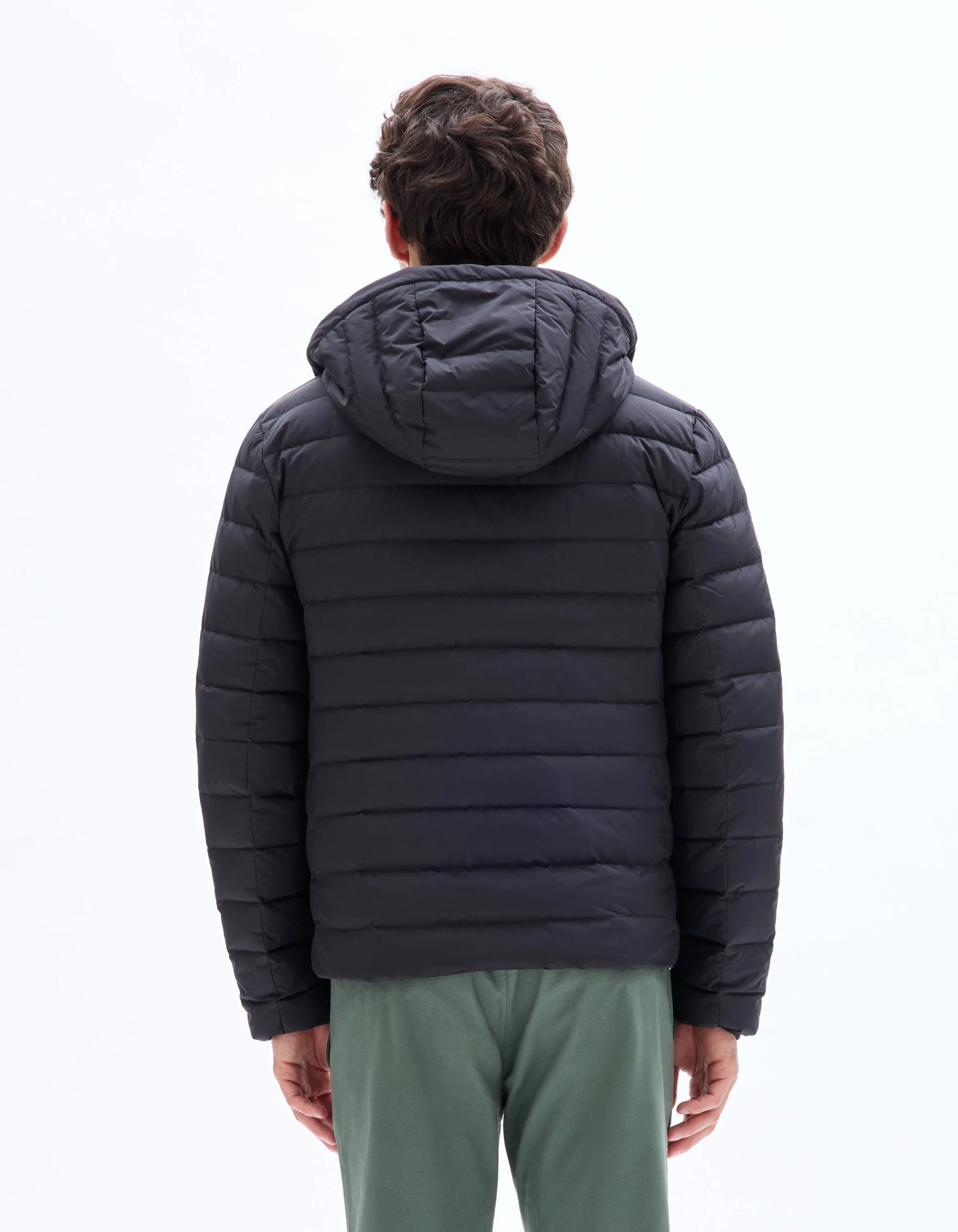 Celio_Black_Lightweight Down Jacket with Hood_MULIGHTHOD_BLACK_03