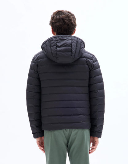 Celio_Black_Lightweight Down Jacket with Hood_MULIGHTHOD_BLACK_03