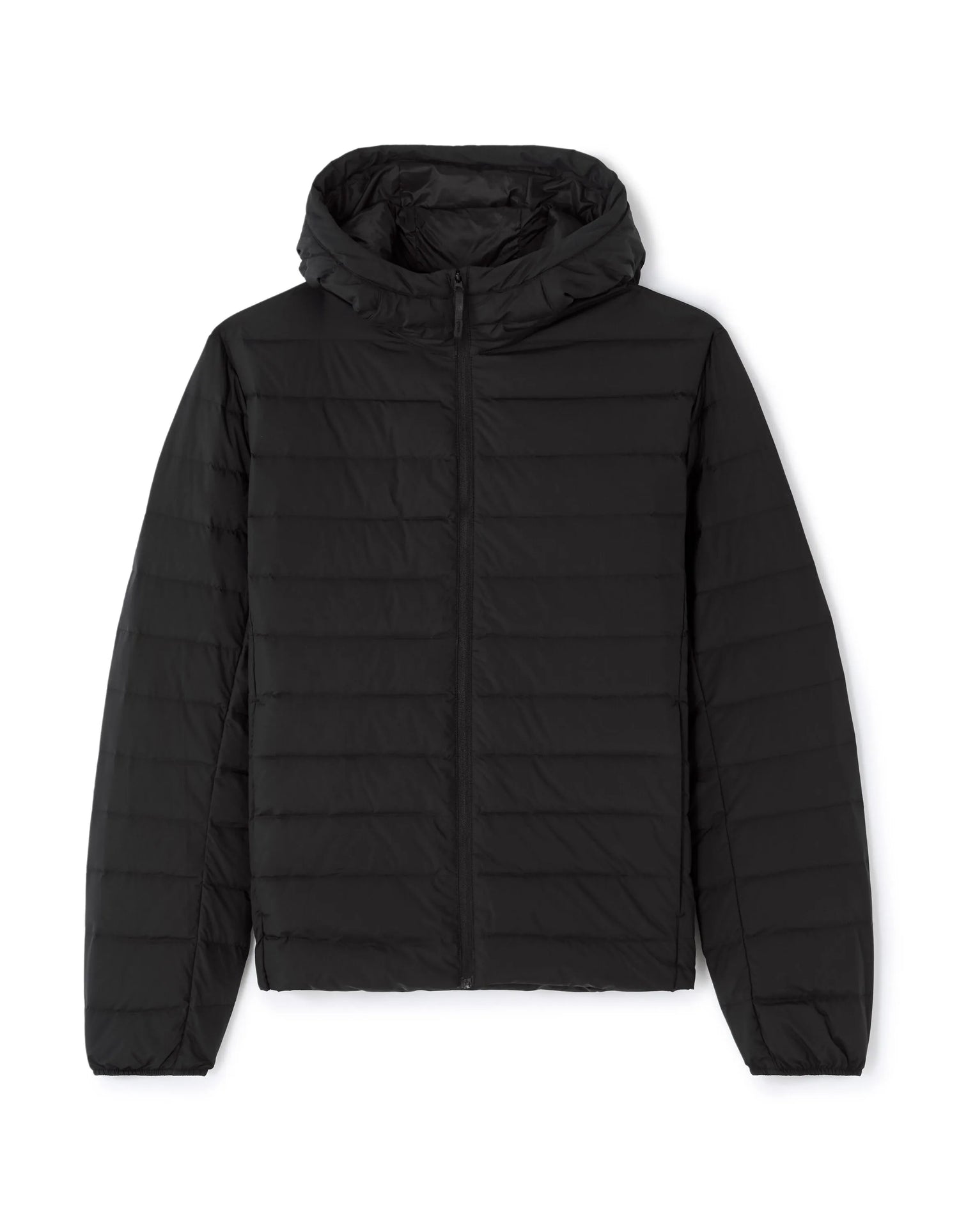 Celio_Black_Lightweight Down Jacket with Hood_MULIGHTHOD_BLACK_06