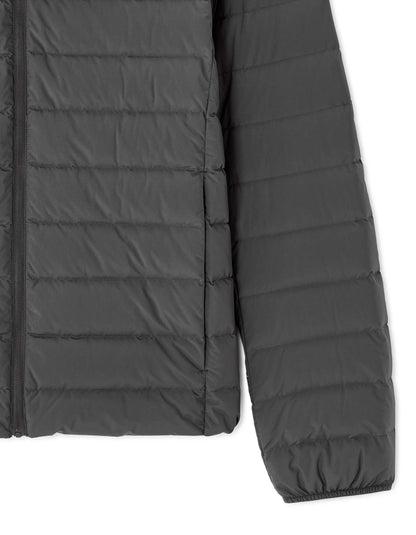 Celio_Dark Grey_Lightweight Down Jacket with Hood_MULIGHTHOD_DARK GREY_02