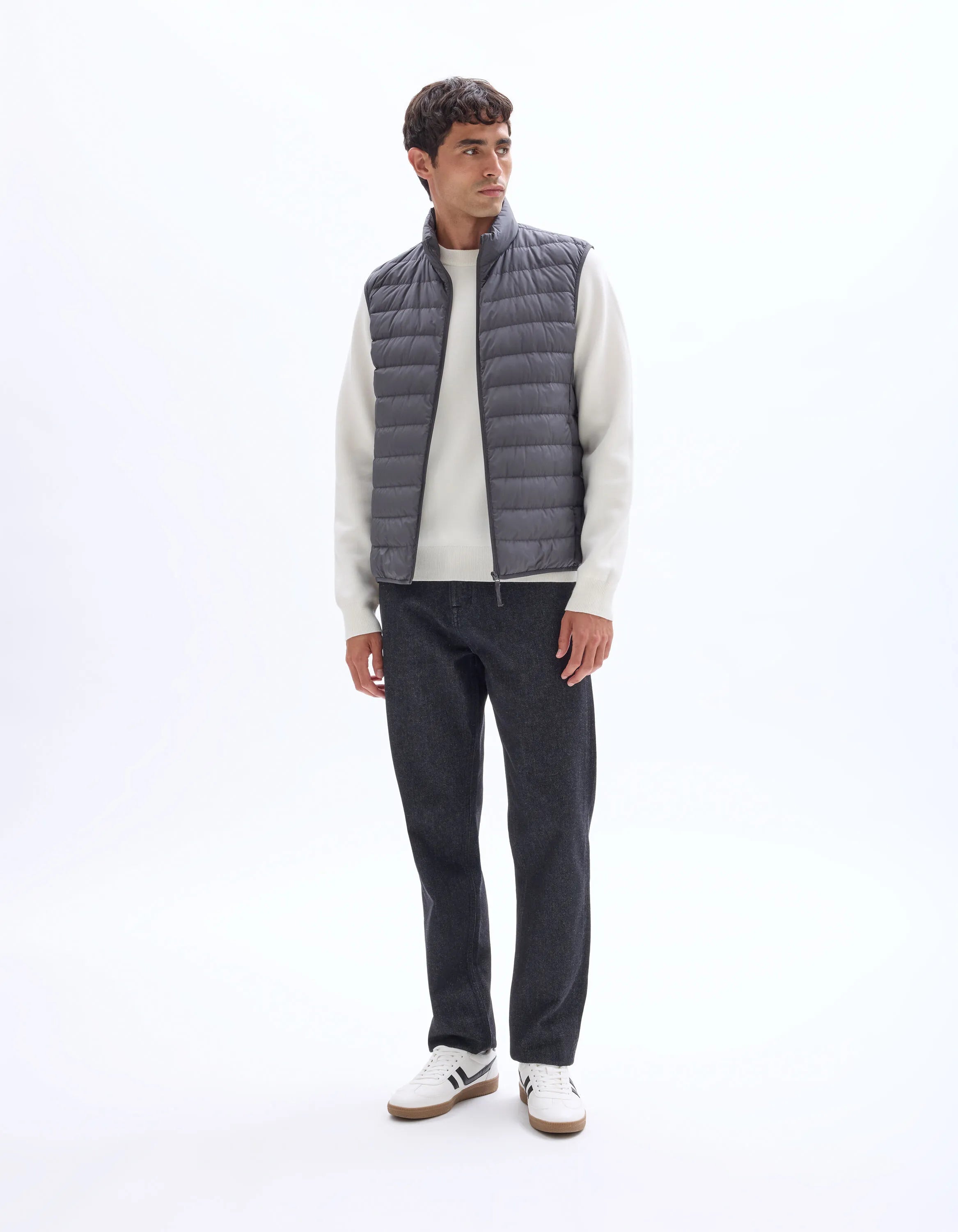Celio_Dark Grey_Lightweight Sleeveless Down Jacket_MULIGHTSL_DARK GREY_01