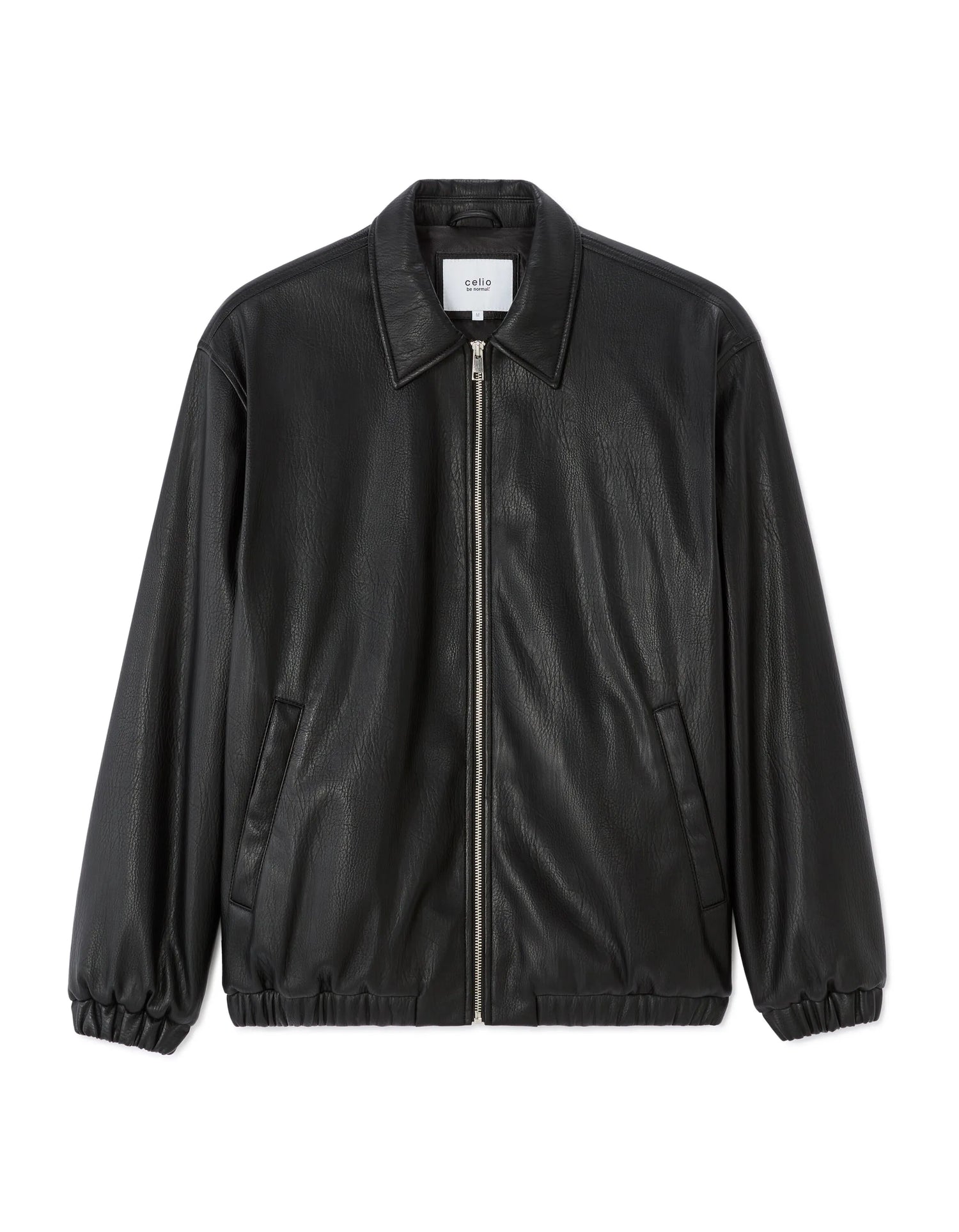 Celio_Black_Faux Suede Jacket_MUOVER_BLACK_07