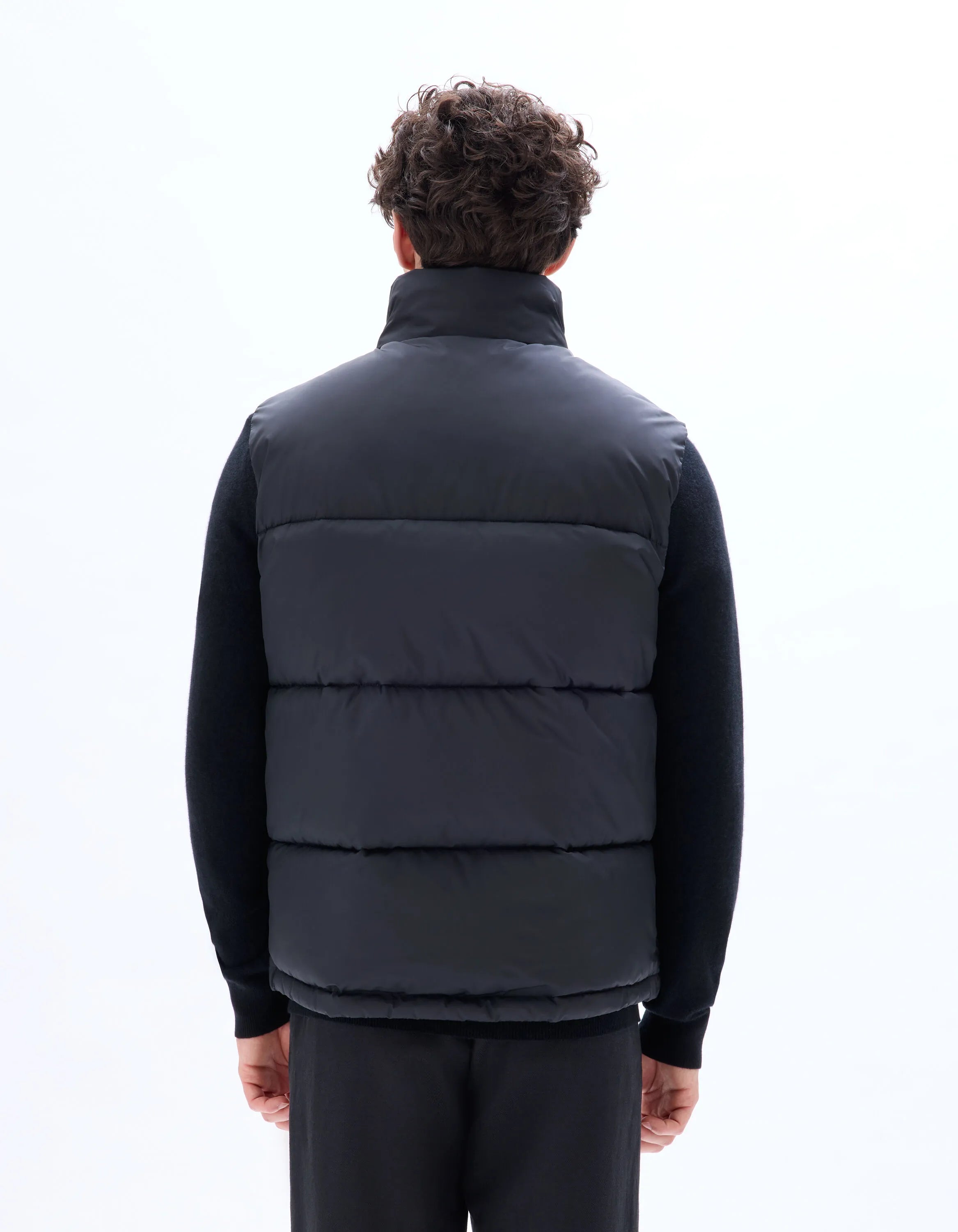 Celio_Black_Warm Sleeveless Down Jacket_MUPUFFYSL_BLACK_03