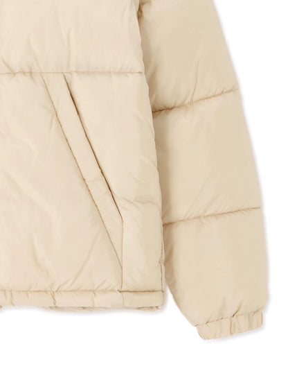 Celio_Beige_Airwarm Warm Down Jacket with High Collar - Beige_MUPUFY_BEIGE_07