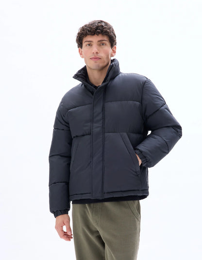 Celio_Black_Airwarm Warm Down Jacket with High Collar - Black_MUPUFY_BLACK_01