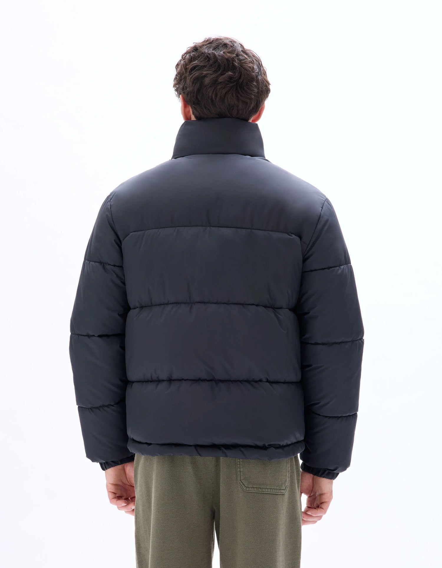 Celio_Black_Airwarm Warm Down Jacket with High Collar - Black_MUPUFY_BLACK_03