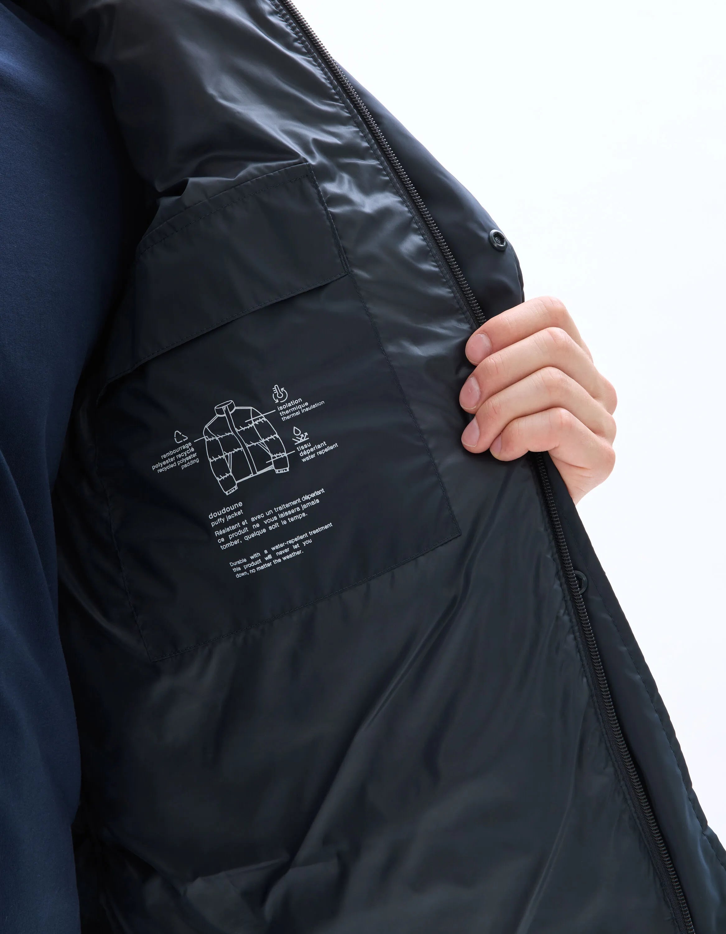 Celio_Blue_Airwarm Warm Down Jacket with High Collar - Blue_MUPUFY_BLUE_05