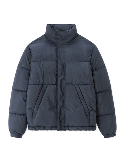 Celio_Blue_Airwarm Warm Down Jacket with High Collar - Blue_MUPUFY_BLUE_08