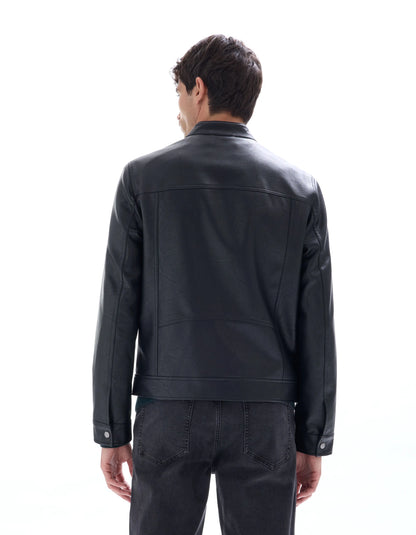Celio_Black_Biker Jacket_MUROAD_BLACK_03